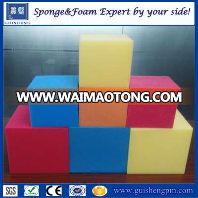 High quality large size indoor trampline park colorful foam cube, foam pit